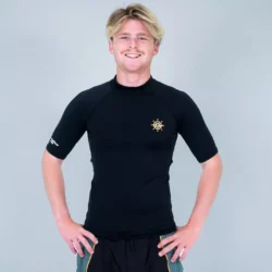 Lycra Polypro unisexe manches courtes intérieur polaire UPF 50+